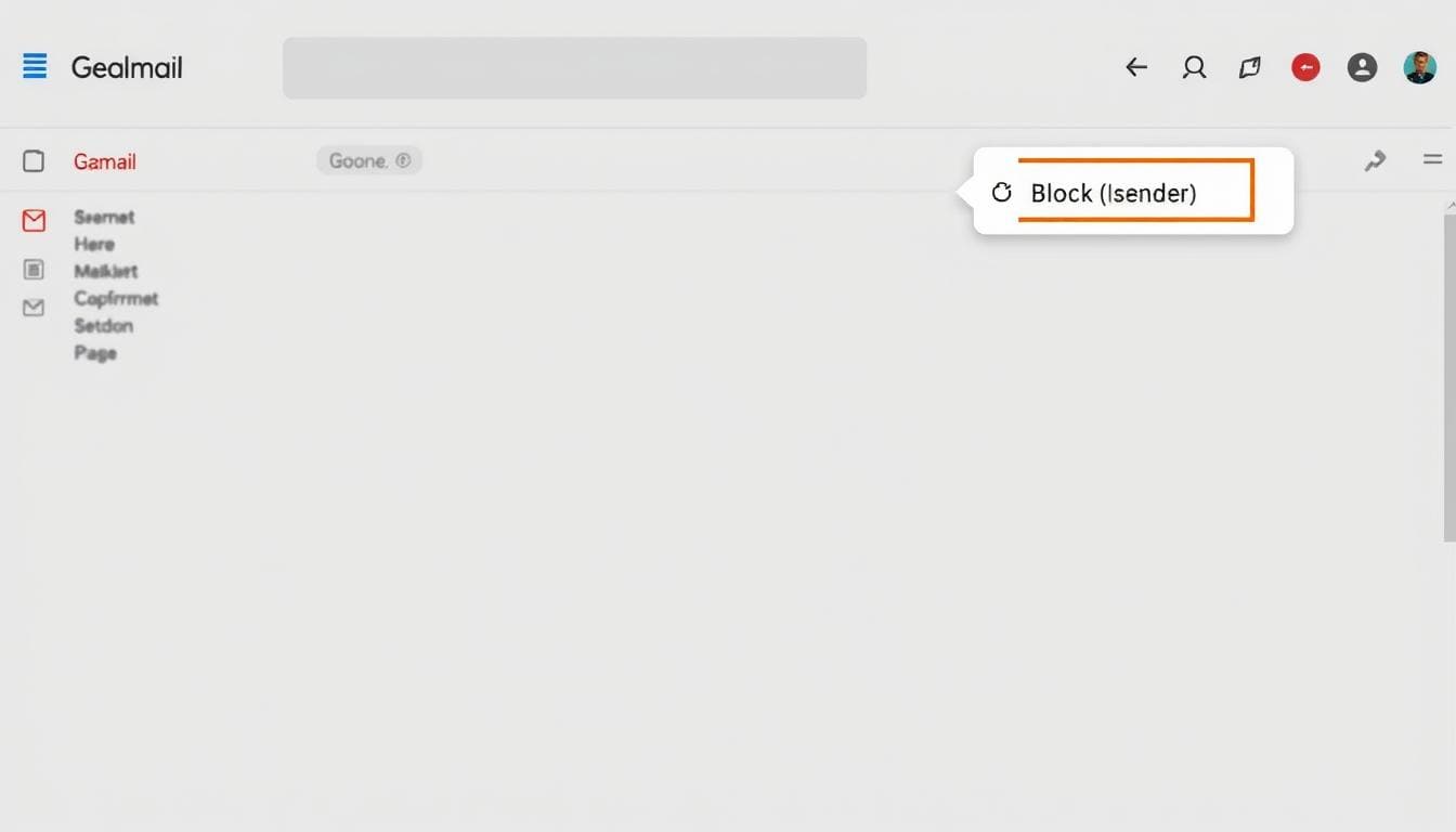 Blocking a sender in Gmail sends all future messages directly to the Spam folder