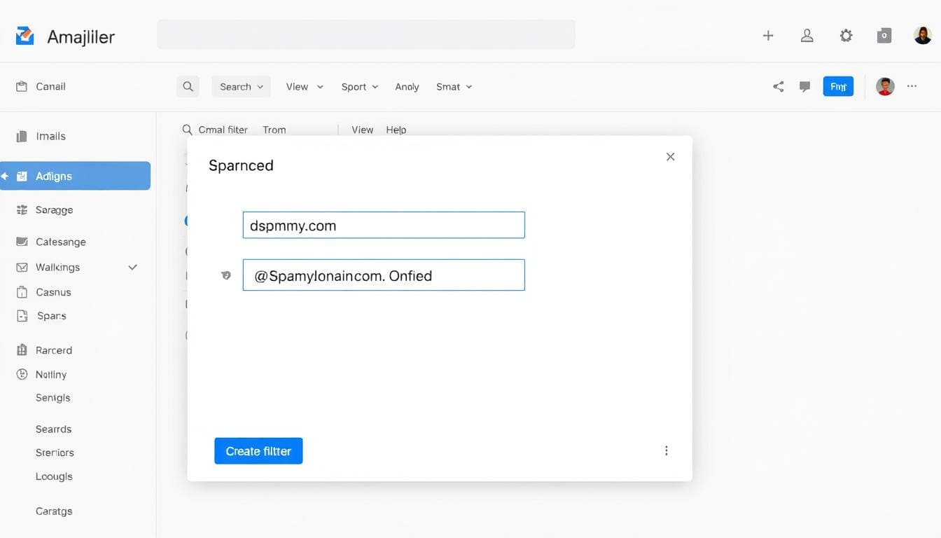 Gmail filters allow you to block entire domains, not just individual addresses