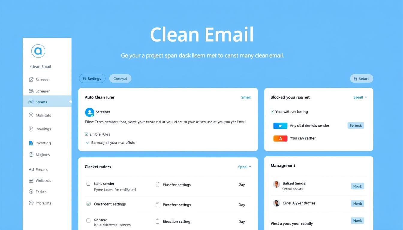 Clean Email's dashboard makes it easy to manage unwanted messages across all your accounts